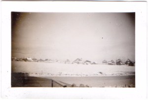 View from Barracks - Moncton, Canada 1941