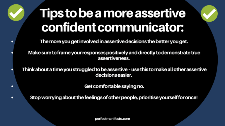 How To Be A More Assertive Confident Communicator – Perfect Manifesto